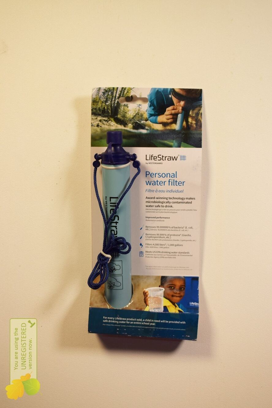LifeStraw Personal Water Filter Blue